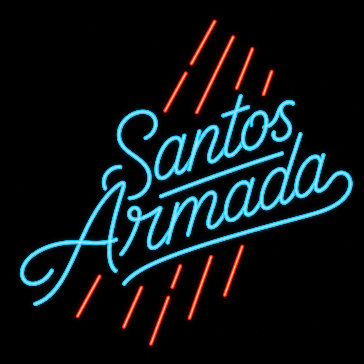 Santos Armada neon sign