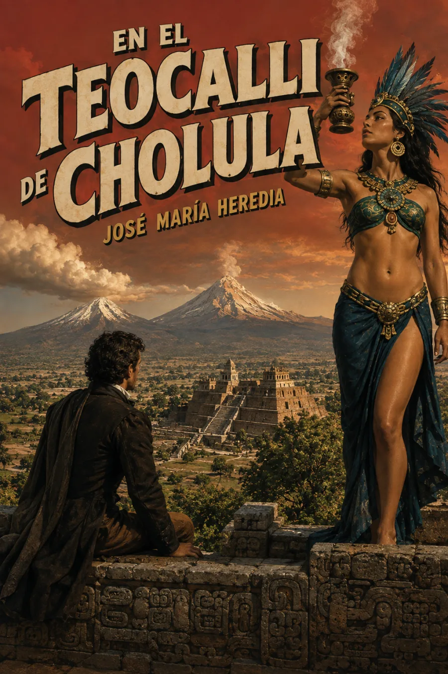 En el Teocalli de Cholula