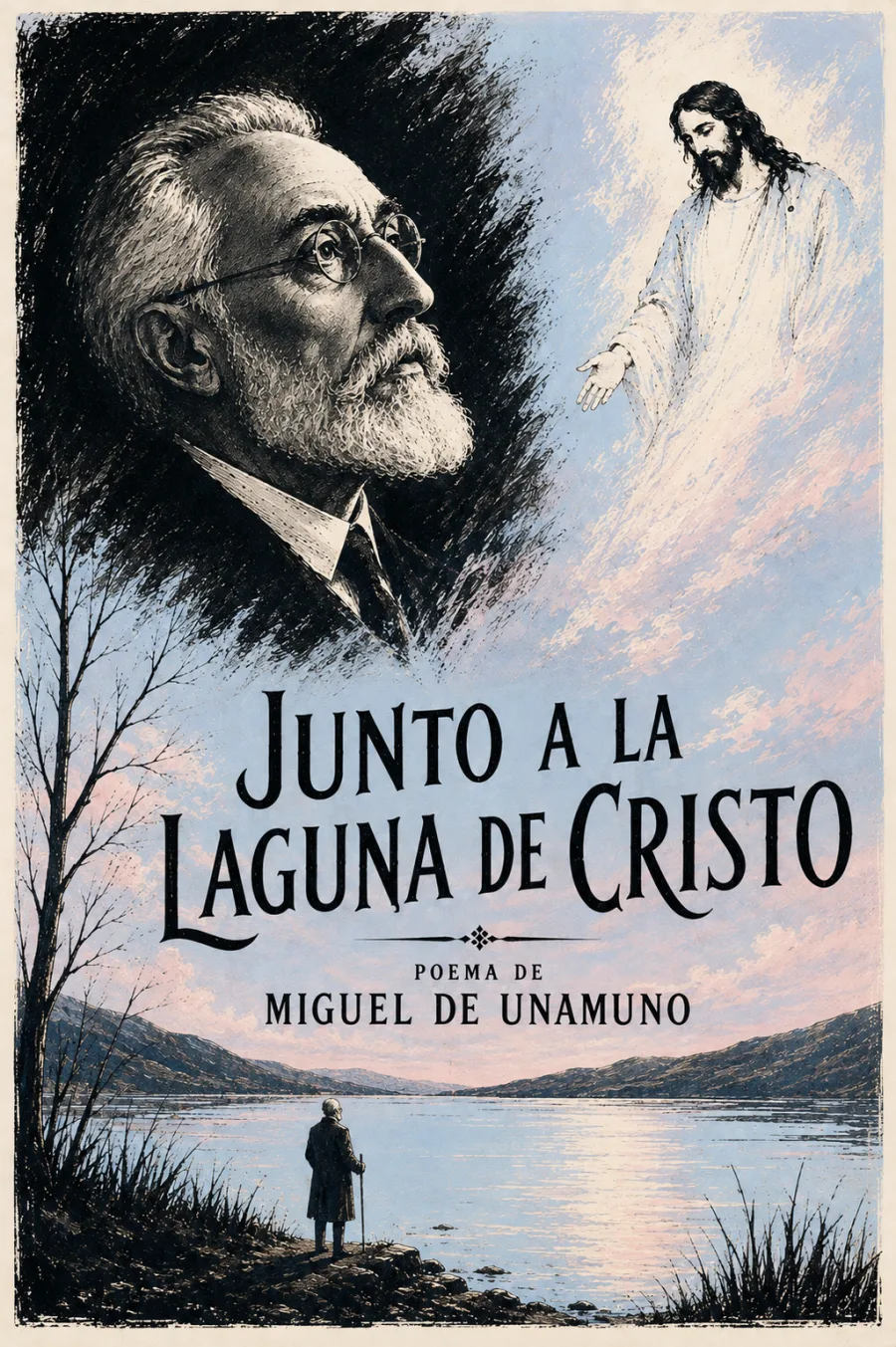 Junto a la laguna de Cristo