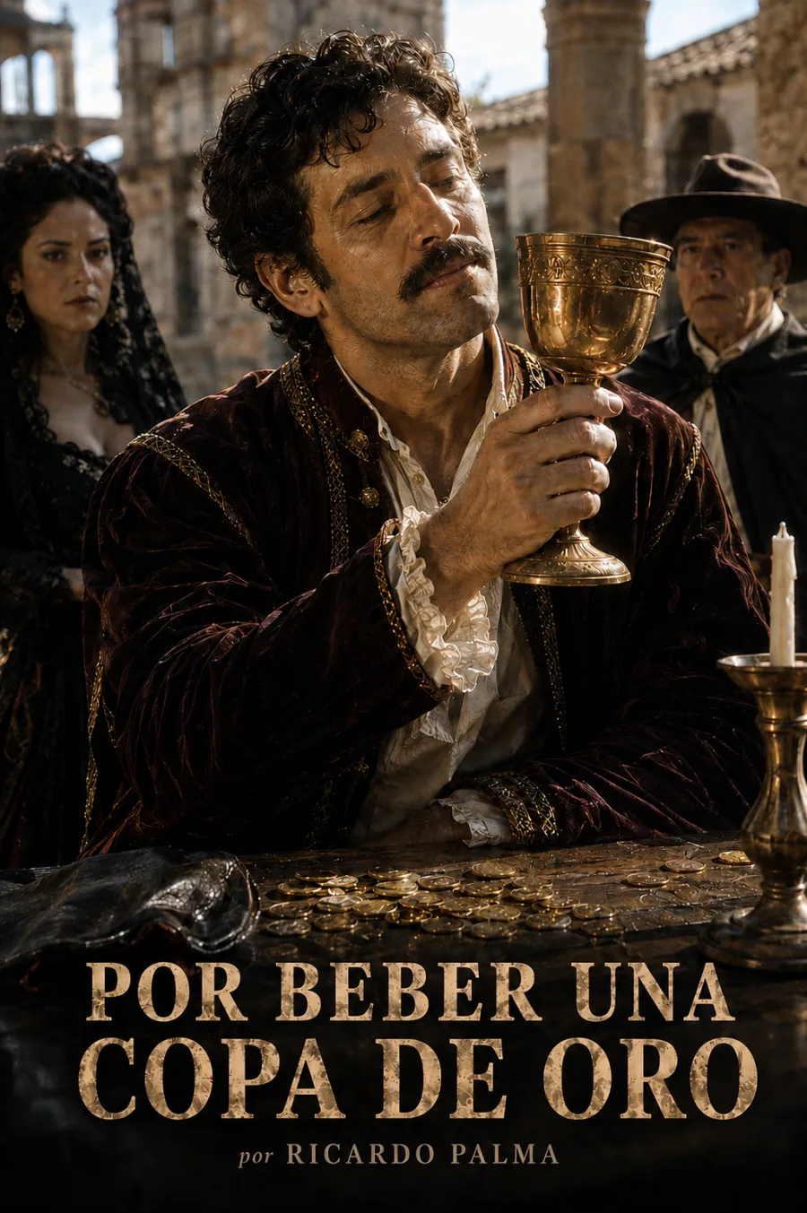 Por beber una copa de oro